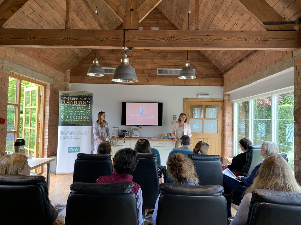 Day space to hire for networking events at Burrough Court 